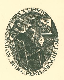 Ex libris de Biblioteca de Juan Sedó Peris-Mencheta (1960)