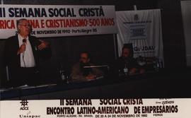 Methol Ferré como expositor en II Semana Social Cristá: Encontro Latino-Americano de empresários